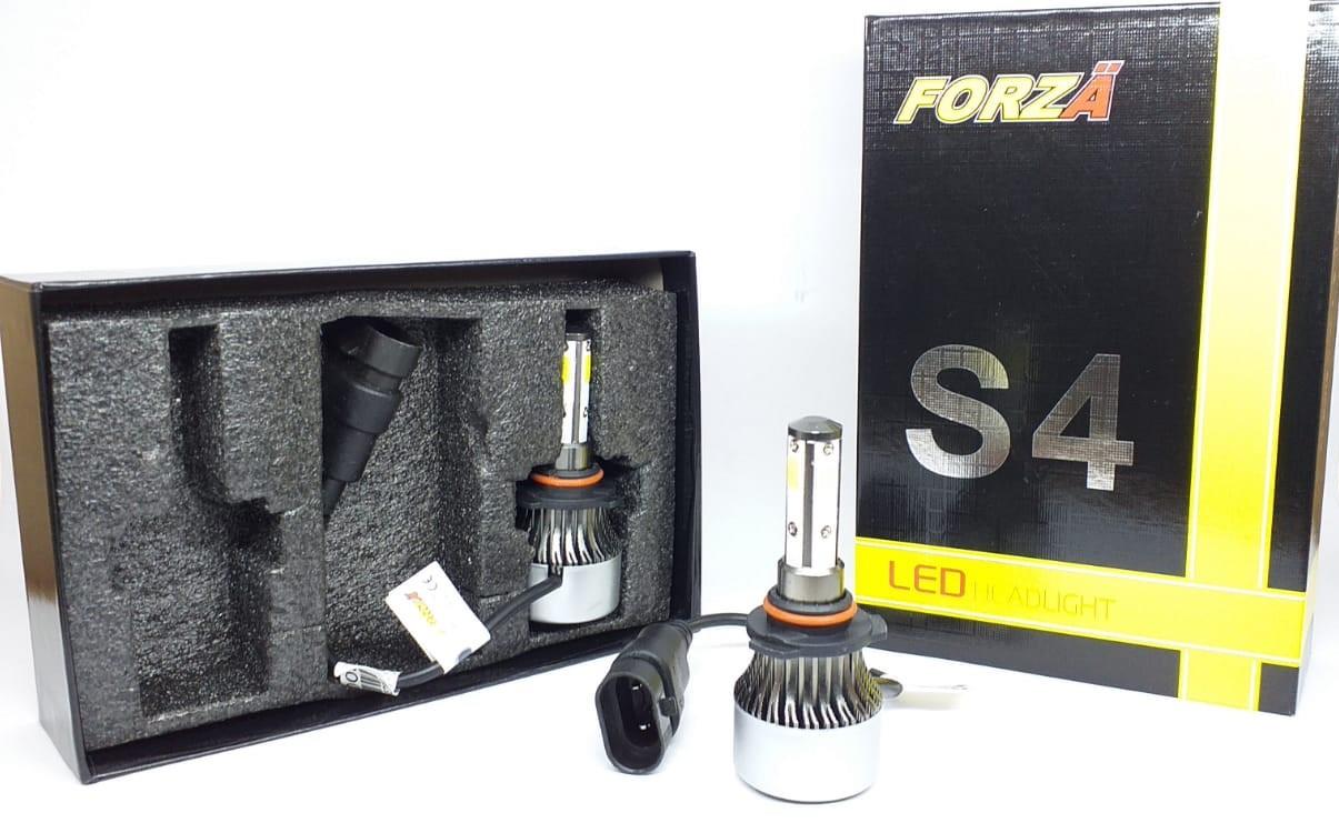 9V-32V HB3 9005 4 COB LEDLİ XENON FAR AMPUL SETİ 6000K 8000 LÜMEN