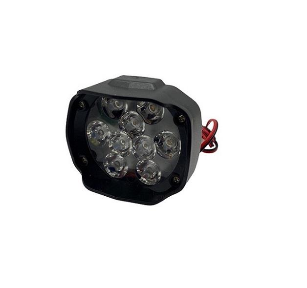 9V-85V LAMBA 9 LEDLİ 15W BEYAZ KARE MOTOSİKLET-UNIVERSAL