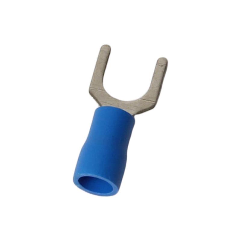 CK-4002 AY KABLO UCU (ÇATAL TİP) (İZOLELİ) MAVİ