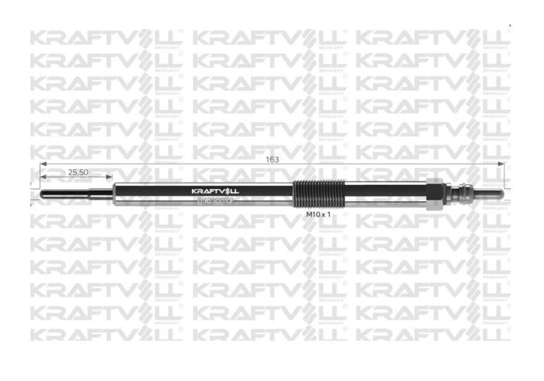 KRAFTVOLL 4.6V KIZDIRMA BUJİSİ OPEL VIVARO-RENAULT-MERCEDES C-SERISI/VITO-NISSAN