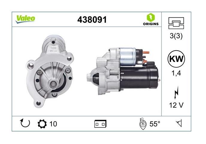VALEO 12V MARŞ MOTORU 9 DİŞ/10 DİŞ/11 DİŞ/12 DİŞ/13 DİŞ 1.4 KW (D6RA) CITROEN-FIAT-PEUGEOT-TATA