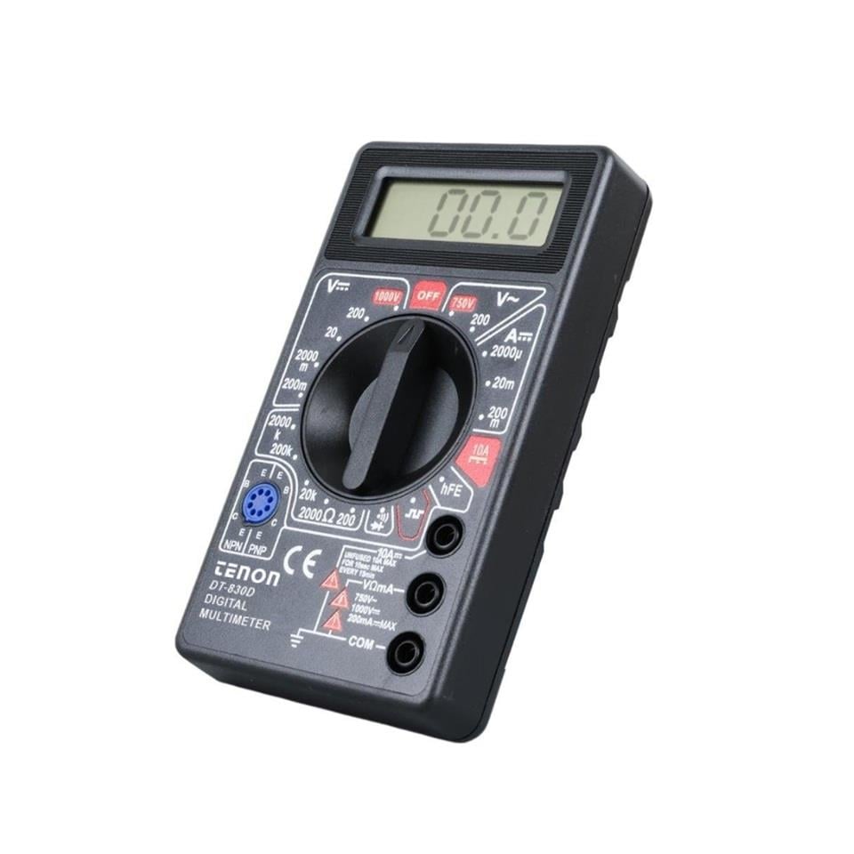 DİJİTAL MULTİMETRE (ÖLÇÜ ALETİ) (DC/AC) (SES İKAZLI) (125*70)