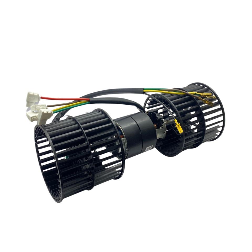 24V KALORİFER MOTORU (ÇİFT MİLLİ-PERVANELİ) FORD CARGO
