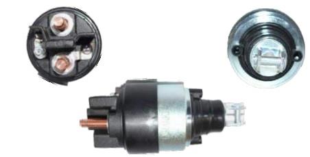 12V MARŞ OTOMATİĞİ ISKRA TİPİ (2 DELİK) M4 SOL KMM LINDE FORKLIFT-MAGIRUS KHD