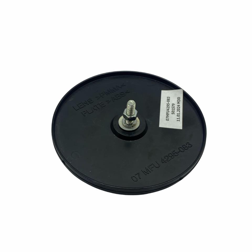 YUVARLAK REFLEKTÖR VİDALI KIRMIZI (92 MM)