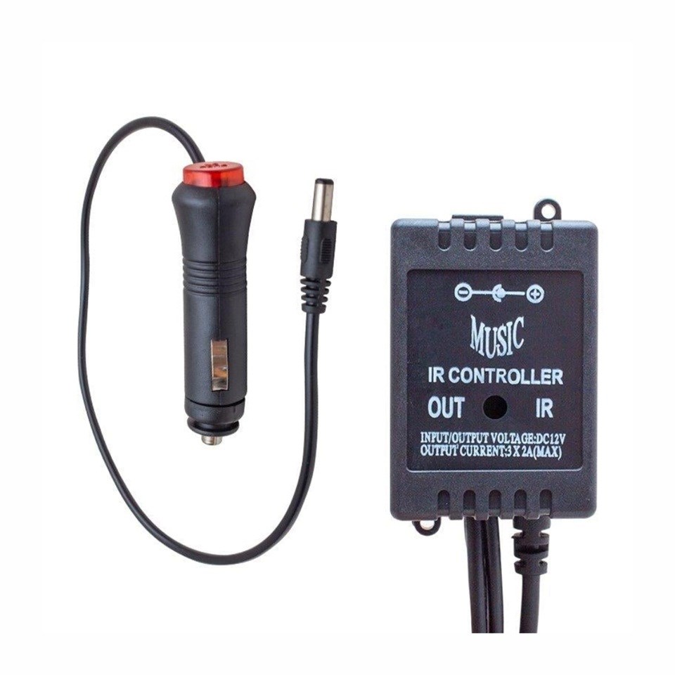 12V AYAK ALTI LAMBA 4LÜ SESE DUYARLI (KUMANDALI) ÇAKMAK FİŞLİ