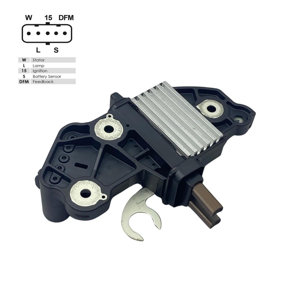 SEG 24V KÖMÜRLÜ KONJEKTÖR BOSCH TİPİ (5 FİŞ SOKETLİ) (W-L-IG-S-DFM) MERCEDES ACTROS/AROCS/ATEGO/AXOR