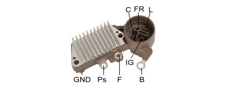 12V ALTERNATÖR KONJEKTÖR NIPPON DENSO TİPİ (4 FİŞ DİK SOKETLİ) (C-FR-IG-L) HONDA