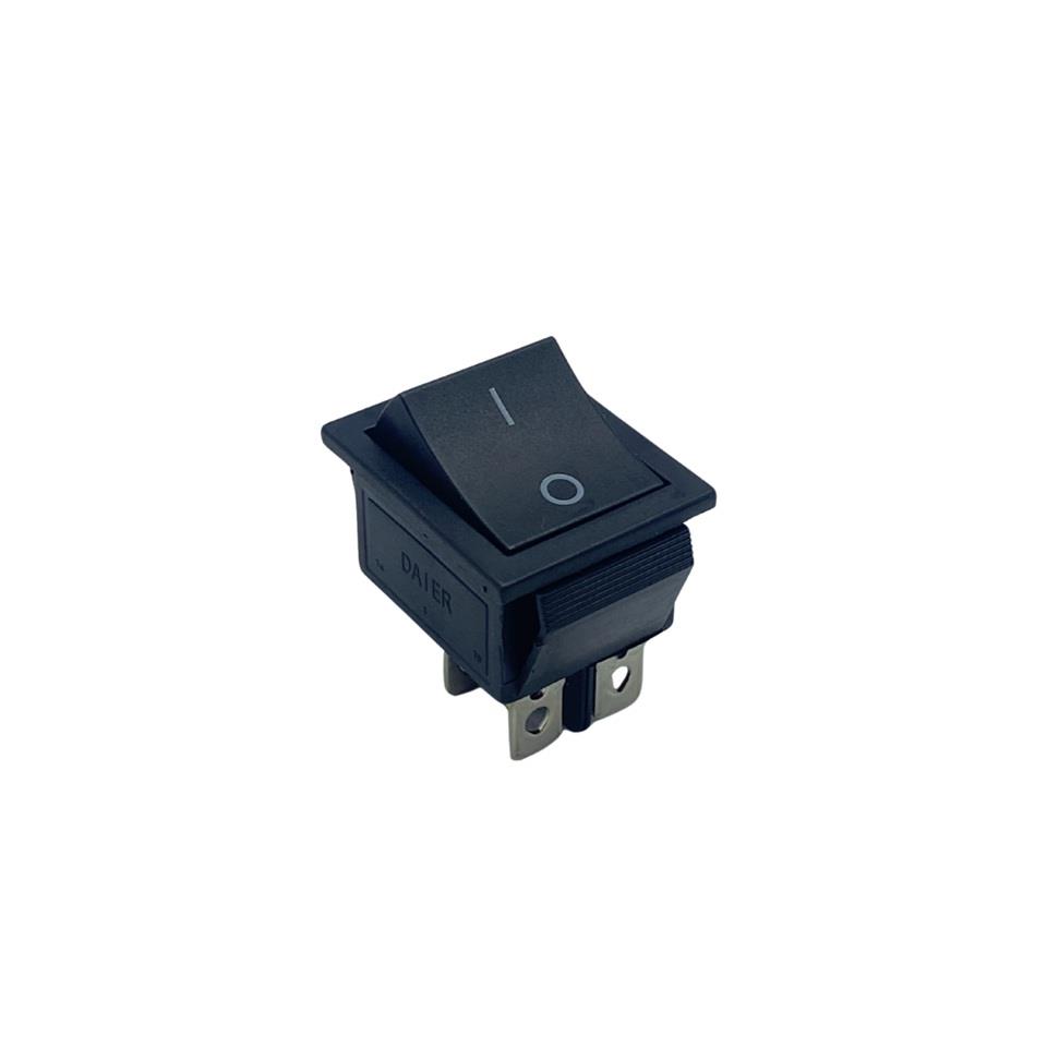 TUŞLU ANAHTAR (KARE BÜYÜK BOY) (YAYLI) (4 FİŞ) (ON-OFF) (16A 250V / 20A 125V AC)