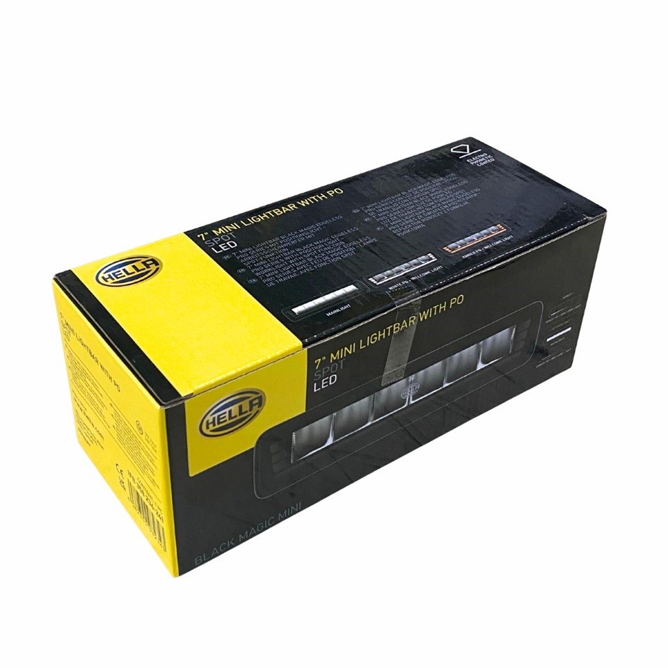 HELLA 10V-30V LED BAR OFF-ROAD 24W 5700K 3540 LÜMEN (BEYAZ-SARI GÜNDÜZ SÜRÜŞLÜ) (177*44 MM)
