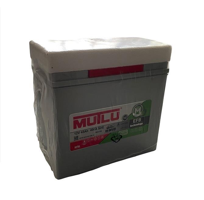 MUTLU 12V 45 AH AKÜ EFB 360 A (EN) (START-STOP) (237*127*222) (DAR)