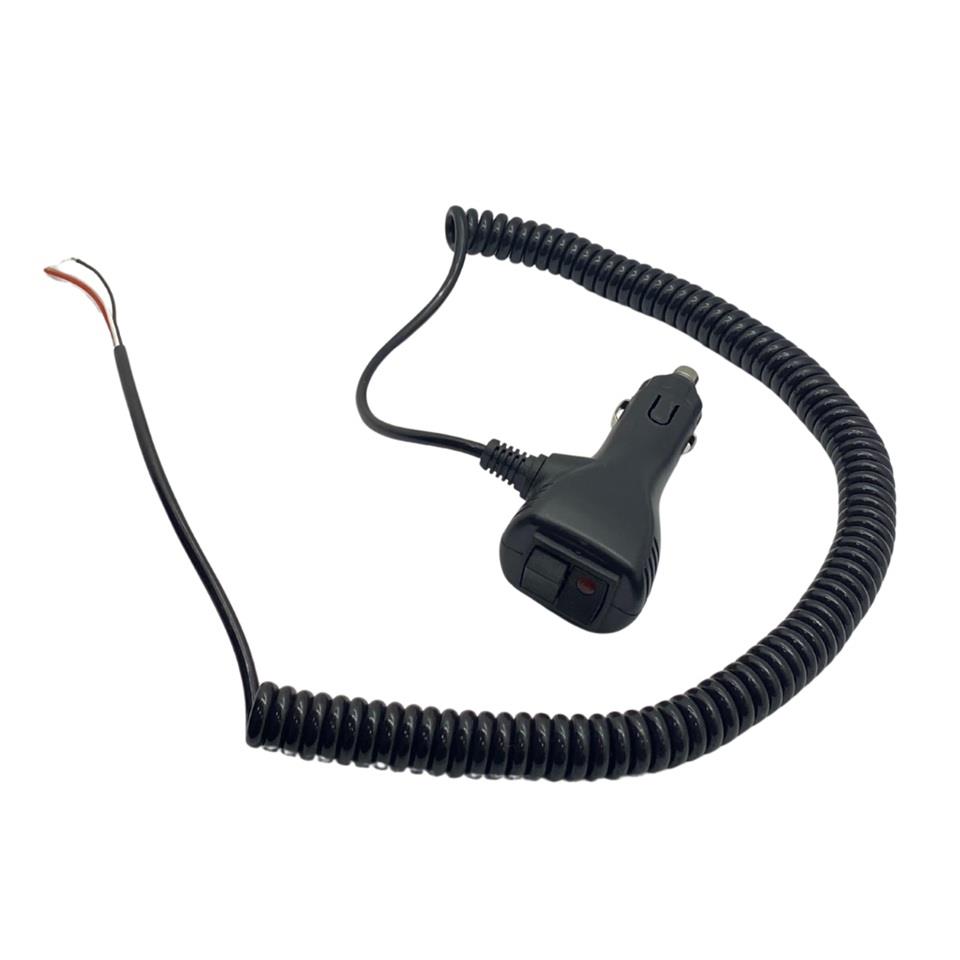 ÇAKMAK FİŞİ (IŞIKLI/YAYLI ANAHTARLI) (SPIRAL KABLOLU 70 CM - 3 MT)