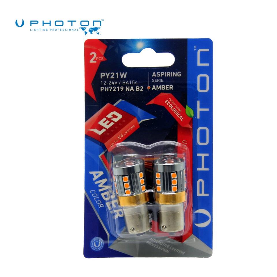 PHOTON 12V-24V 93 AMPUL LED SARI (MERCEKLİ) DÜZ TIRNAK (2 AD)