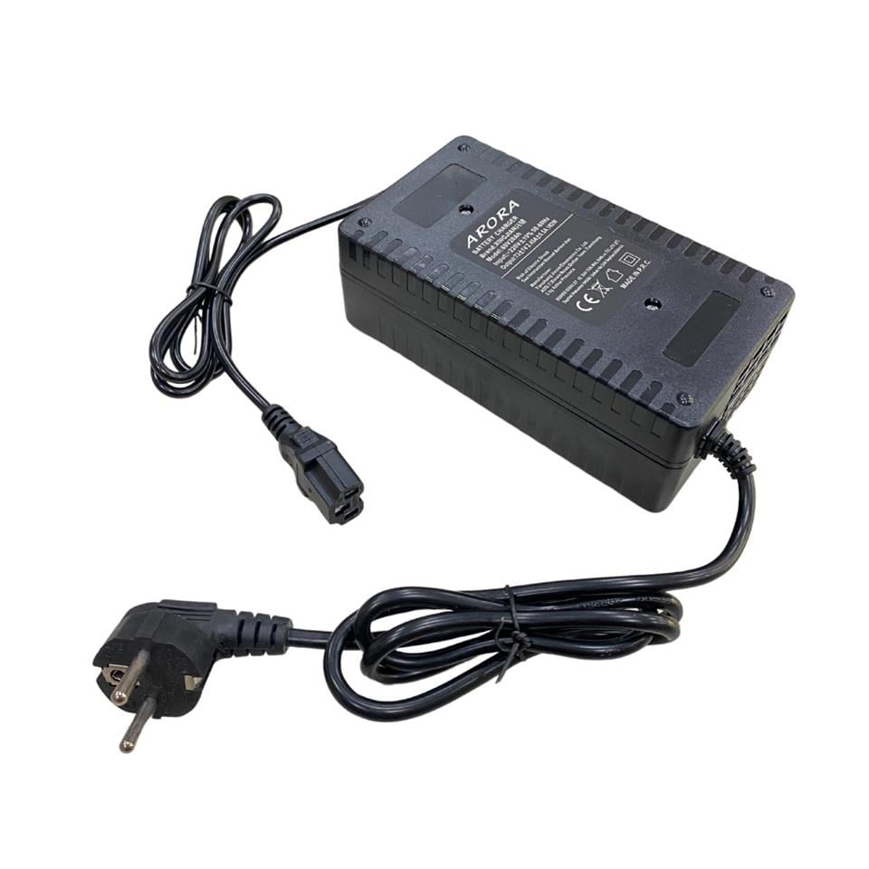 60V ELEKTRİKLİ BİSİKLET ŞARJ REDRESÖRÜ (AKÜ ŞARJ CİHAZI) OTOMATİK 3 A