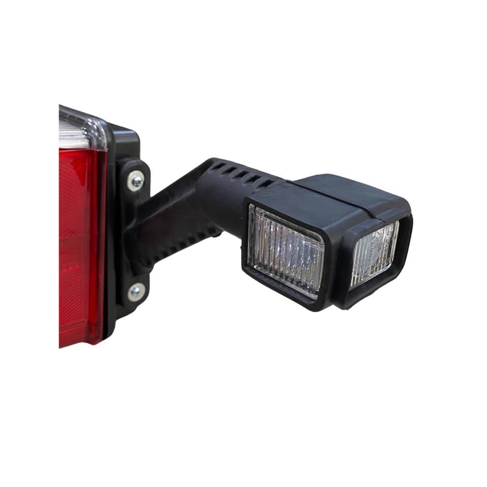 12V-24V STOP LAMBASI (ORTA ŞERİT LED+LED BOYNUZLU) (SOKETLİ) EUROPOINT III DORSE SAĞ