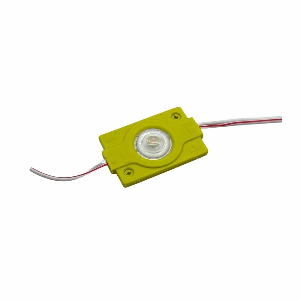 12V PARMAK LAMBA (MODÜL LED) (SARI) (45*30 MM)