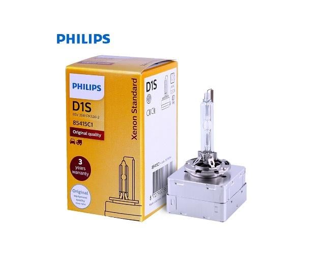 PHILIPS 12V-85V XENON AMPUL D1S 35W 4600K (METAL)