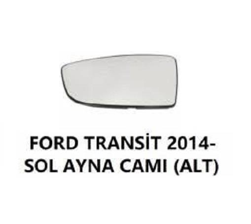 DIŞ DİKİZ AYNA CAMI (KÜÇÜK) MANUEL REZİSTANSLI FORD TRANSİT V363 2014 > SOL