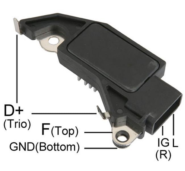 12V ALTERNATÖR KONJEKTÖR DELCO TİPİ SOKETLİ (3 FİŞ)