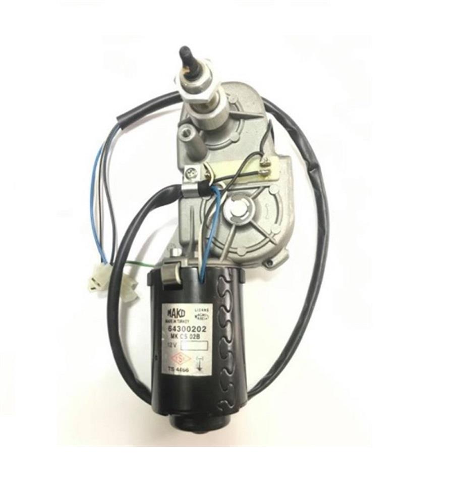 MAKO 12V SİLECEK MOTORU TEK MİLLİ 90° KABİN