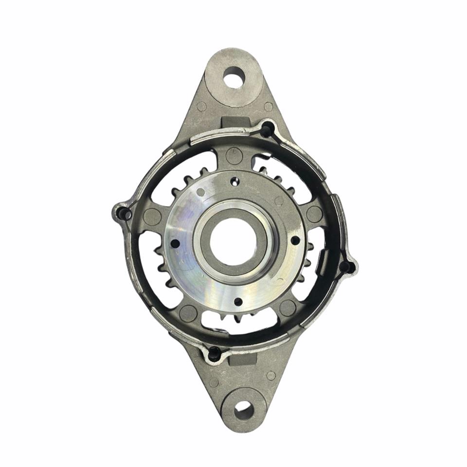 ALTERNATÖR ÖN KAPAK MITSUBISHI TİPİ 50 A HITACHI İŞ MAKİNESİ 