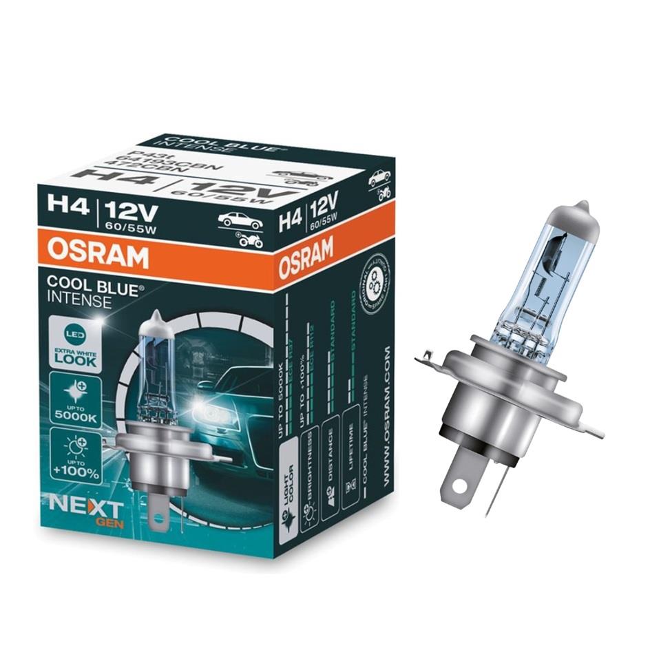 OSRAM 12V H4 AMPUL 60/55W 5000K COOL BLUE INTENSE (BEYAZ IŞIK)