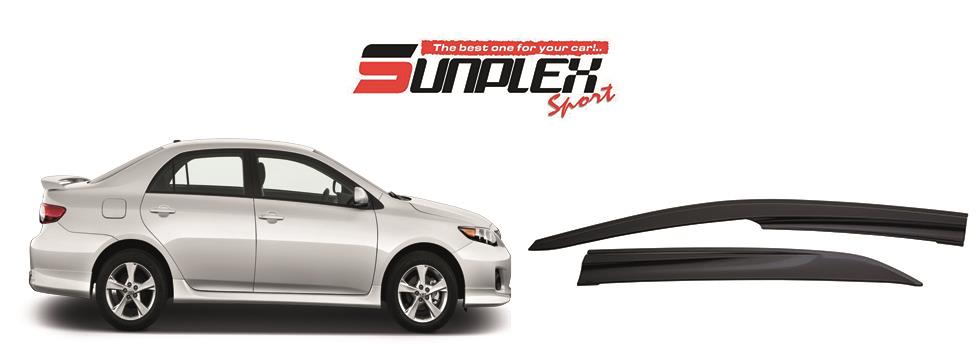 SUNPLEX CAM RÜZGARLIĞI MUGEN TOYOTA COROLLA 2007-2012 (4 AD)