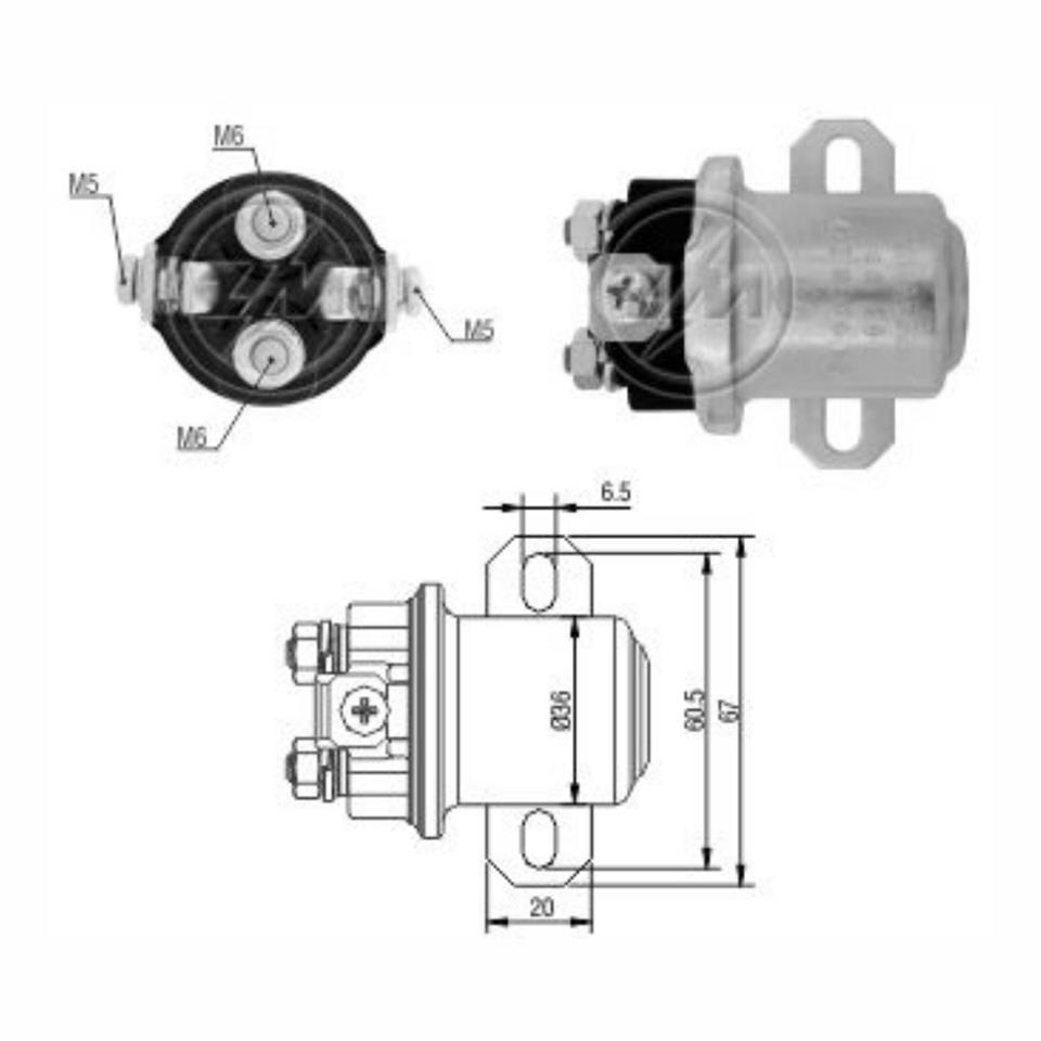 ZM 24V MARŞ YARDIMCI ARA OTOMATİK (KABLOSUZ) (ÇİFT ÇIKIŞ)