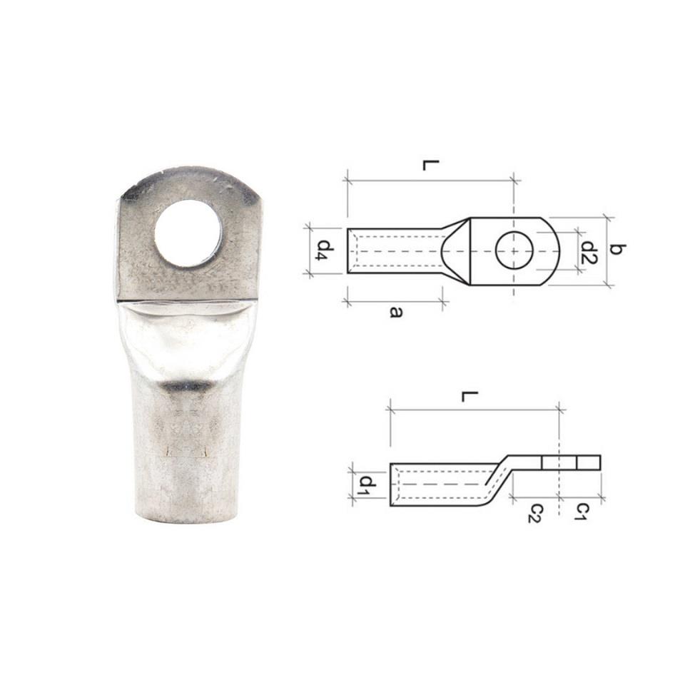 25 MM KABLO PABUCU (SIKMALI) (ST 2510) (DELİK ÇAPI:10 MM)