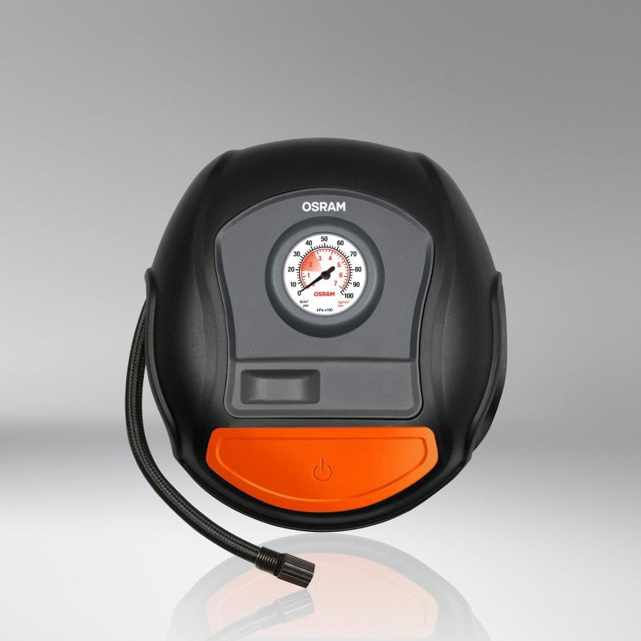 OSRAM 12V LASTİK ŞİŞİRME HAVA KOMPRESÖRÜ 120W (0-100 PSI / 0-6.9 BAR / 4.5 DK) (ANALOG)