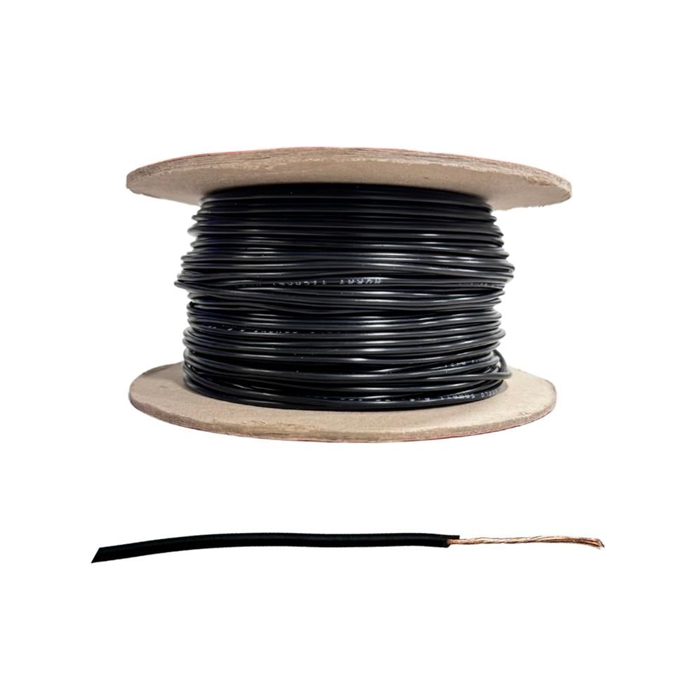 0.50 MM TESİSAT KABLOSU (KALAYSIZ) (SİYAH) (1 MT)