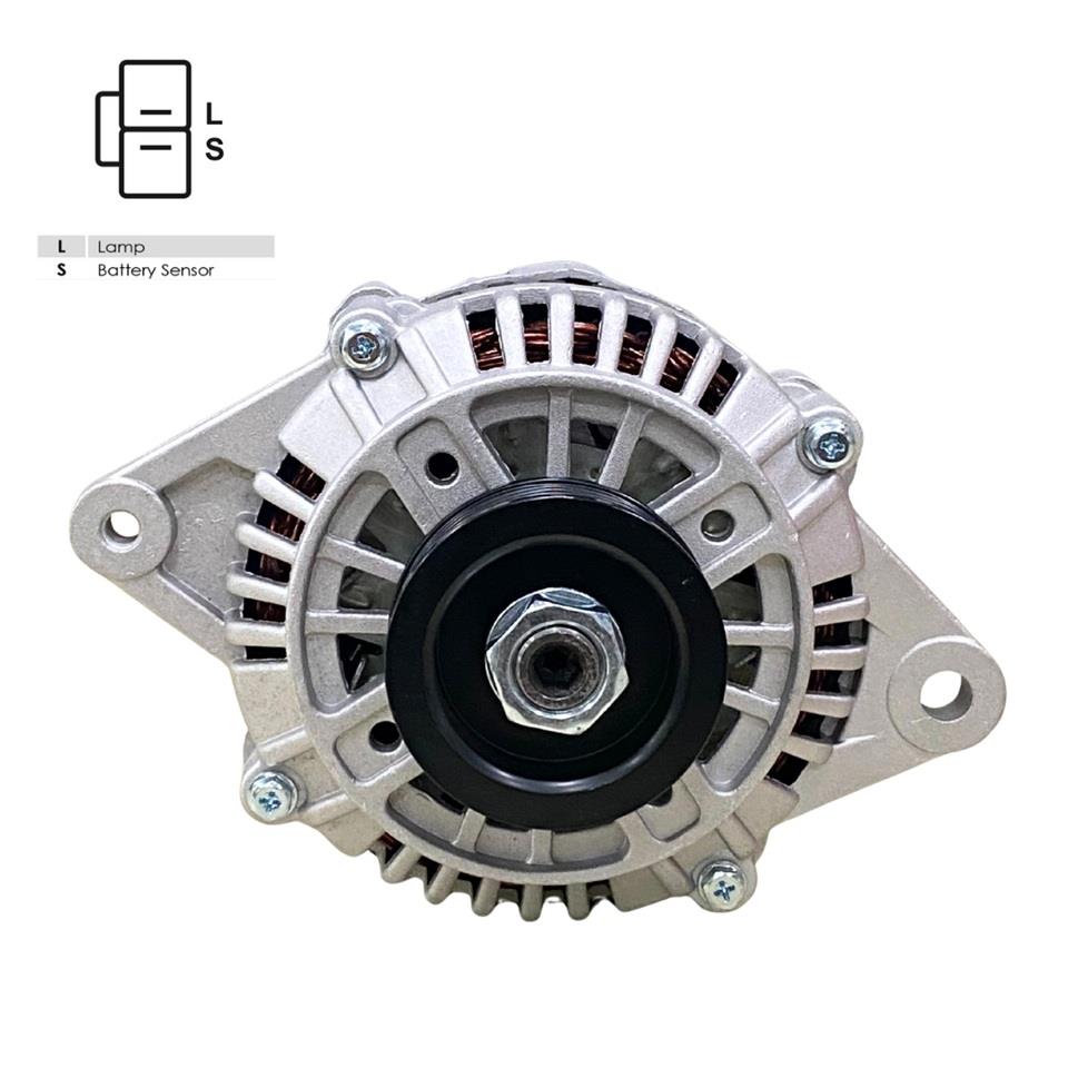 12V ALTERNATÖR DİNAMO 85 A (2 FİŞ) (L-S) HYUNDA ACCENT/EXCEL/SONATA-MITSUBISHI COLT/GALANT/LANCER