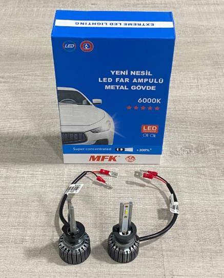 12V H1 CSP LED XENON FAR AMPUL SETİ 6000K 10000 LÜMEN