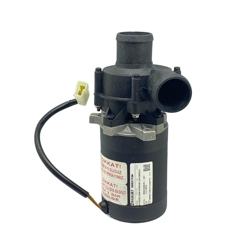 BAŞKURT 12V SANTRİFÜJ DEVİRDAİM SU POMPASI (SÜT POMPASI) (5200 LT/H) (40 MM)