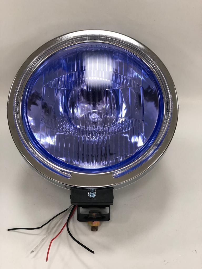 24V SİS LAMBASI ANGEL LEDLİ RALLYE 3000 BLUE YUVARLAK (DELİCİ) (222 MM)