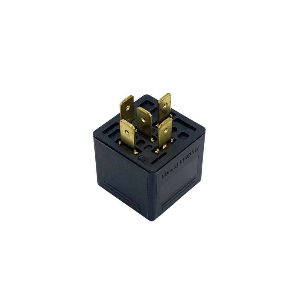 BOSCH 12V RÖLE 5 UÇLU 20/30A (ÇİFT PLATİN) (DİYOTLU) (30-85-86-87-87a) TAIWAN