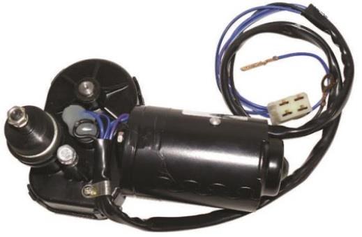 12V SİLECEK MOTORU TEK MİLLİ 90° KABİN