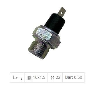 YAĞ MÜŞÜRÜ (0.50 BAR) (M16 X 1.5) CITROEN-PEUGEOT