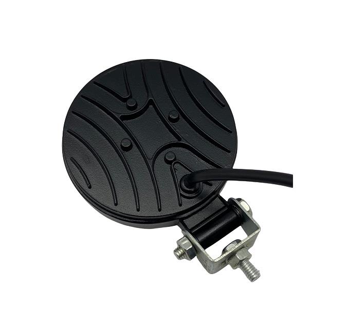 12V-24V LAMBA 9 LEDLİ 18W BEYAZ-SARI (ÇAKARLI) YUVARLAK MOTOSİKLET-UNIVERSAL