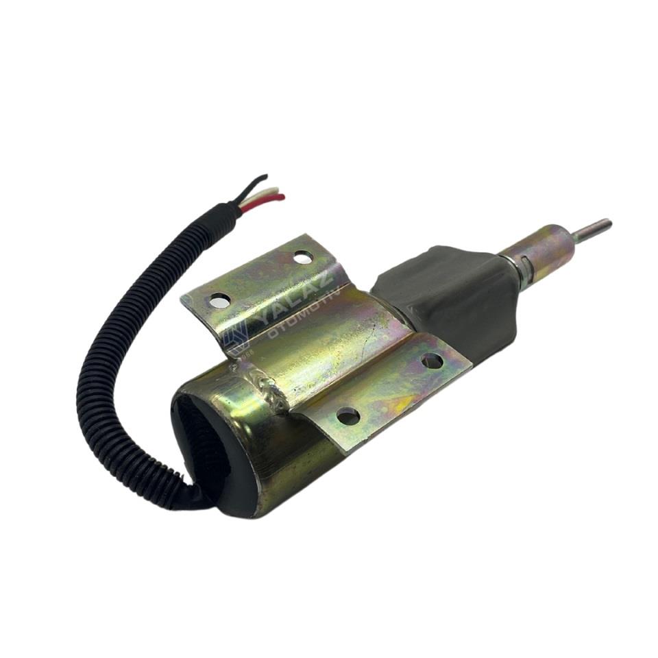 24V STOP SELENOİDİ (GÖVDE ÇAPI:51 MM) CUMMINS MOTOR