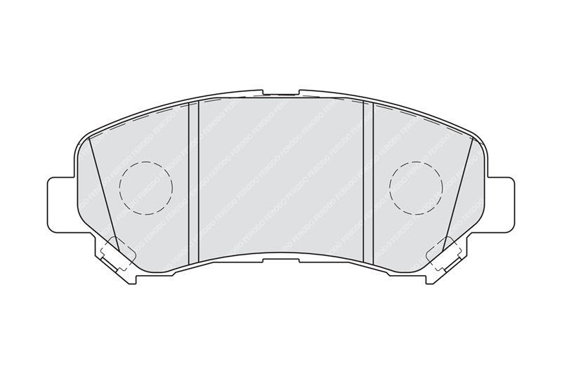 FERODO ÖN FREN BALATASI NISSAN QASHQAI/X-TRAIL 2007-2013