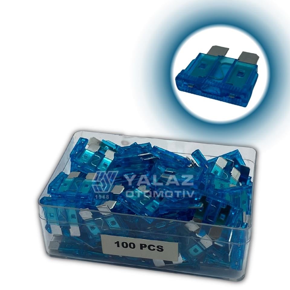 BIÇAK SİGORTA 15 A (100 ADET) (19*19 MM)