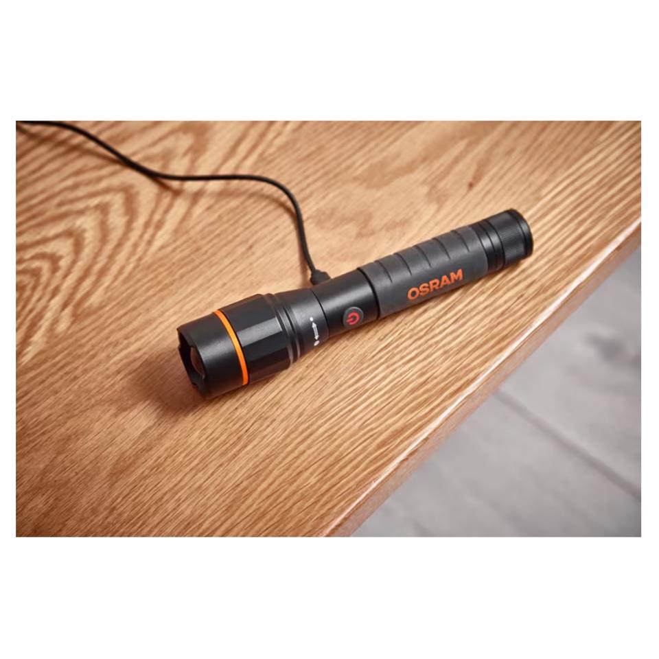 OSRAM EL FENERİ LEDLİ FONKSİYONLU ŞARJLI MIKNATISLI 1200 LÜMEN (190*40 MM)