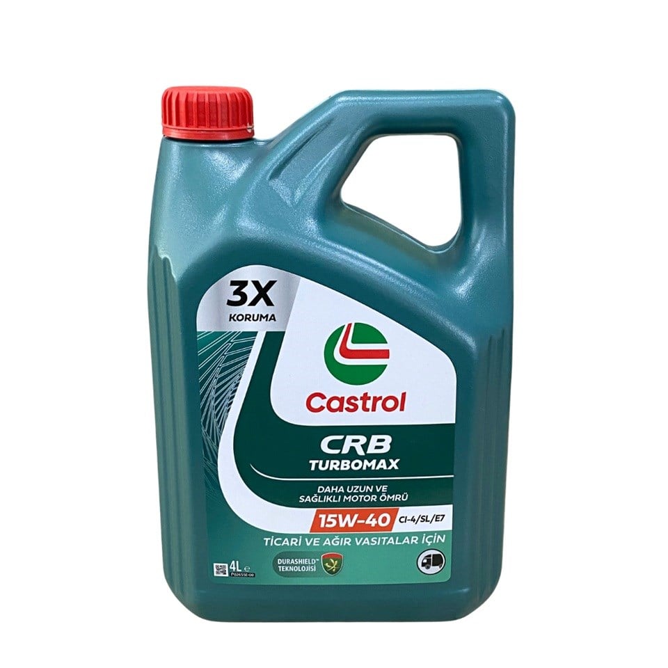 CASTROL CRB TURBOMAX 15W-40 MOTOR YAĞI (4 LT)