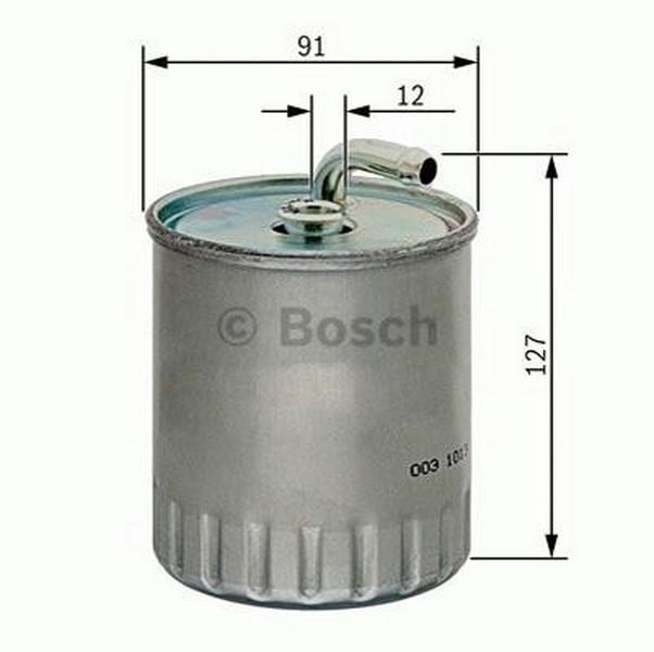 BOSCH YAKIT FİLTRESİ MERCEDES