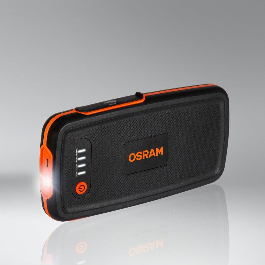 OSRAM 12V AKÜ TAKVİYE CİHAZI (BOOSTER) (500A) (USB MICRO) (USB 2.4 A POWERBANK) (LED IŞIK)
