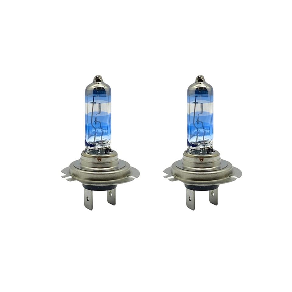 WOLFRAM 12V H7 AMPUL 55W +%200 PARLAK IŞIK +150 METRE FAZLA GÖRÜŞ +%20 BEYAZ IŞIK (2 AD) 
