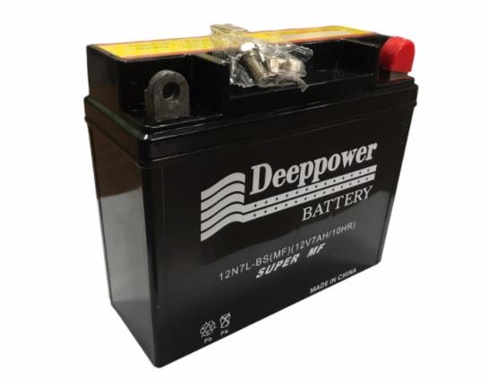 DEEPPOWER12V 7 AH MOTOSİKLET AKÜSÜ (146*59*130) (12N7L-BS)