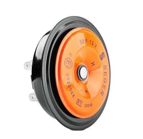 SEGER 12V DİDİT KORNA 435 HZ İNCE SES SARI (91 MM)