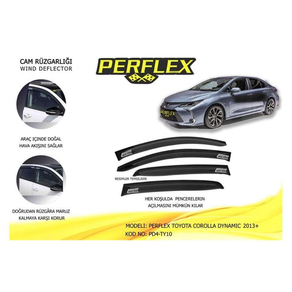 CAM RÜZGARLIĞI MUGEN TOYOTA COROLLA 2013 > (4 AD)